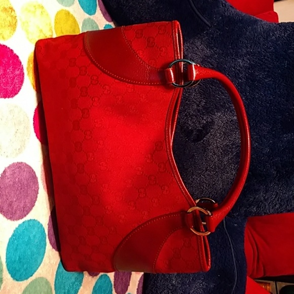 Gucci Handbags - Authentic Gucci Red Bag. Code 113015 001013